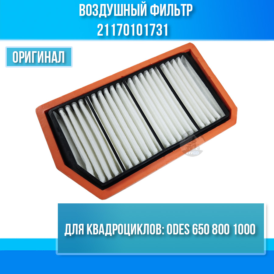 Воздушный фильтр ODES 650 800 1000 21170101731