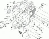 Левая половина картера