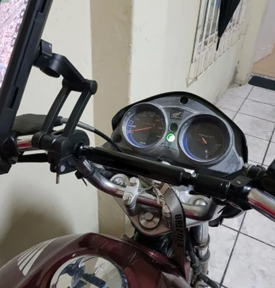 Распорка руля 22мм (универсальная) с регулировкой для мотоцикла, скутера и другой мототехники с диаметром руля 22мм (7\8")