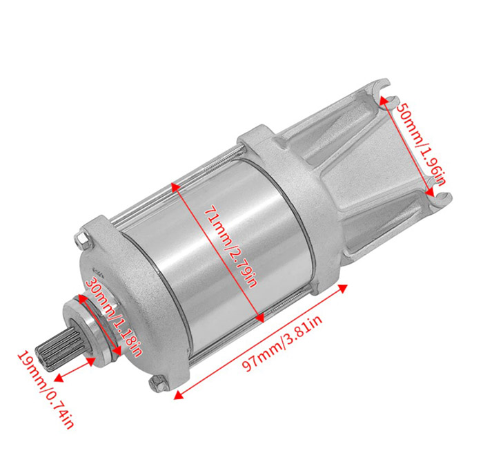 картинка Стартер для Kawasaki ER650, ER-6N, ER400, ER-4N, EN650, EX400\650, KLE650 21163-0040 от магазина Компания+