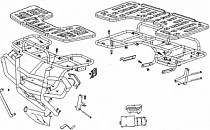 Бампера лебедка багажник