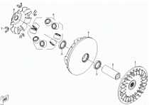 Вариатор (ведомый+ведущий)