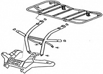 Бампер и багажники передние